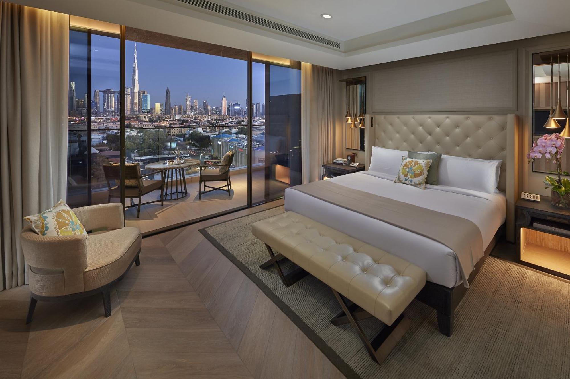 Mandarin Oriental Jumeira, Ντουμπάι Εξωτερικό φωτογραφία A bedroom at the Address Downtown Dubai