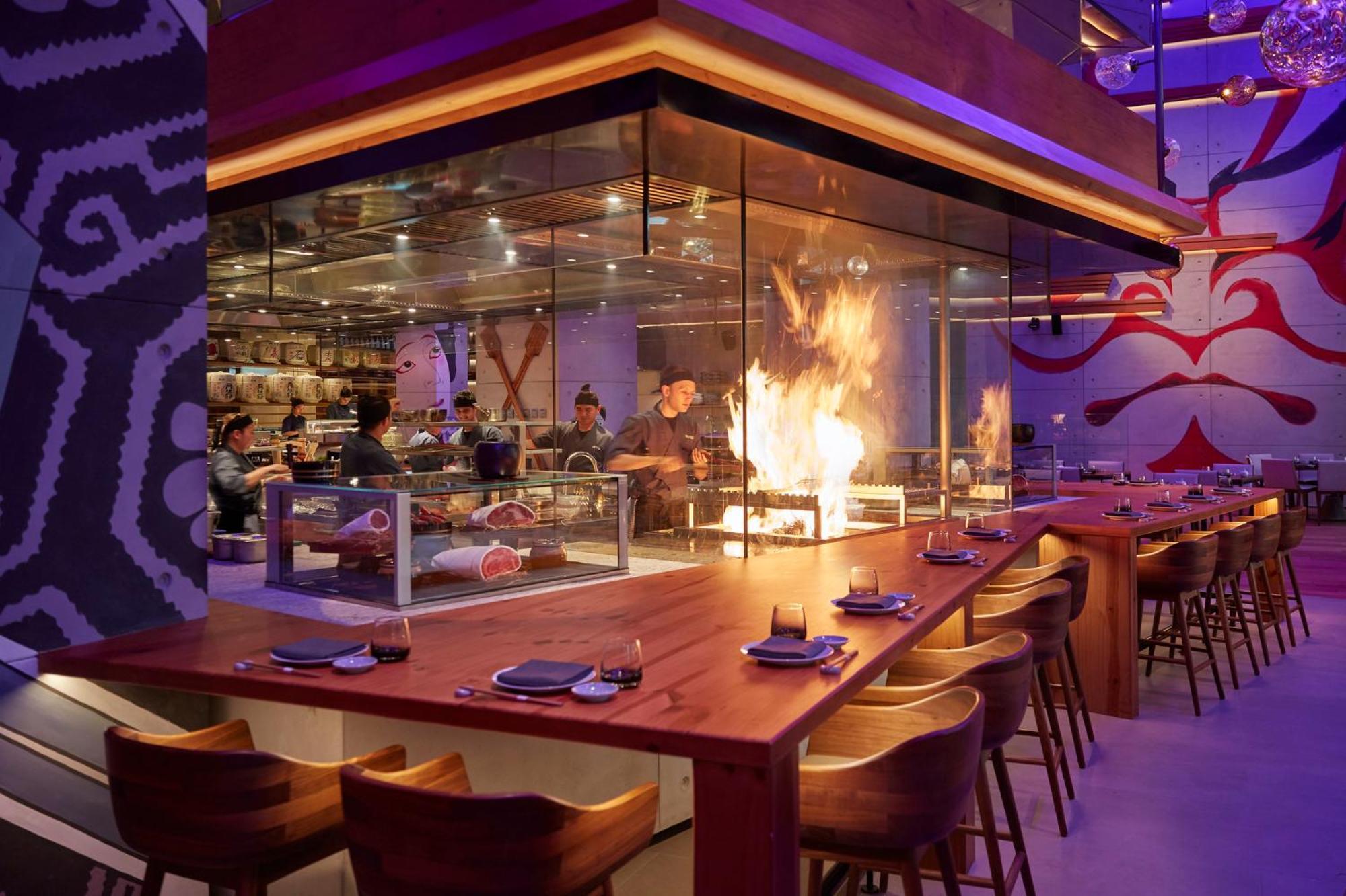 Mandarin Oriental Jumeira, Ντουμπάι Εξωτερικό φωτογραφία The interior of the restaurant